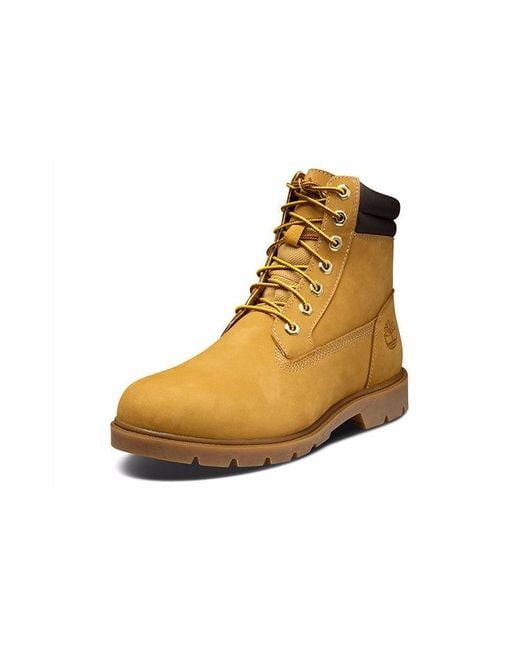 Timberland Natural (Wmns) 6 Inch Linden Woods Waterproof Wide-Fit Boots 'Wheat'