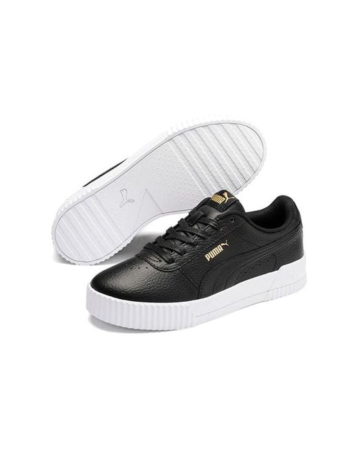 PUMA Black (Wmns) Carina Lux/ Low Sneakers