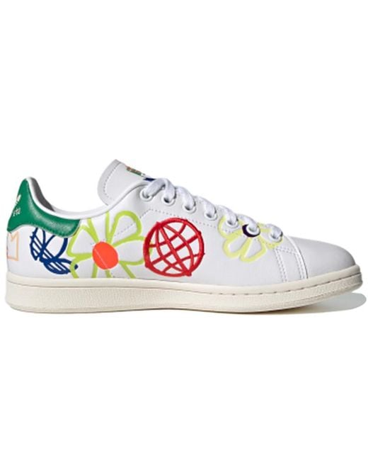 Adidas Blue (Wmns) Stan Smith 'Large Doodles'