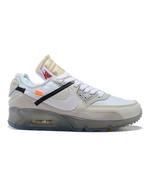 Nike Gray X Off- Air Max 90 'The Ten' for men