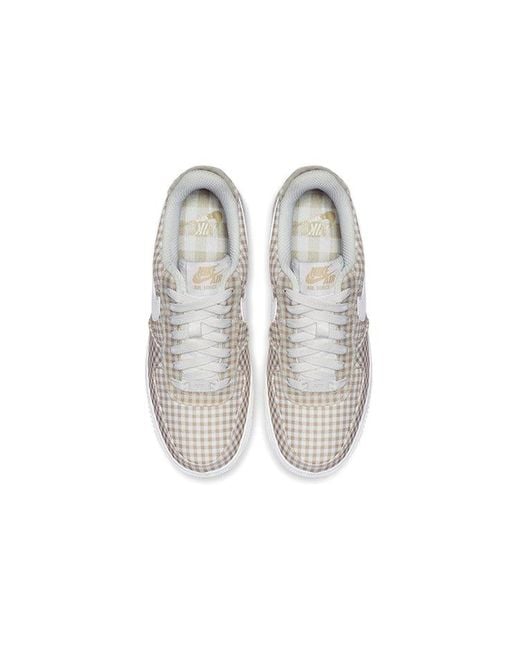 Nike White (Wmns) Air Force 1 Low Qs 'Gingham Pack
