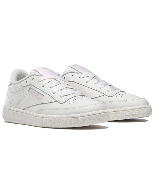 Reebok White (Wmns) Club C 85 ' Glass'