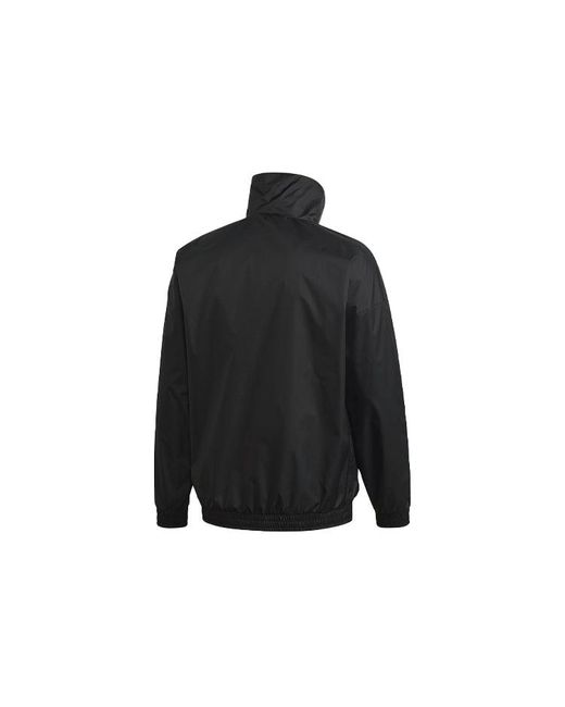 Adidas Black 3d Trefoil 3-stripes Track Top for men