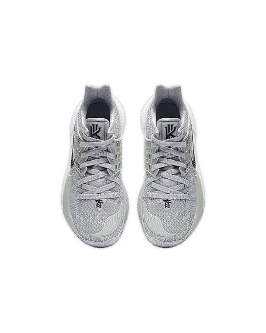 Nike White Kyrie Low 2 Tb 'Wolf' for men