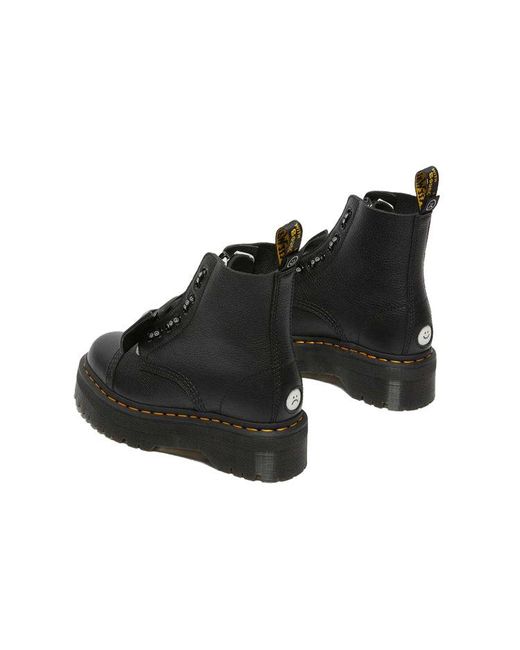 Dr. Martens Black (Wmns) Lazy Oaf X Sinclair Low Platform Boot Pisa'