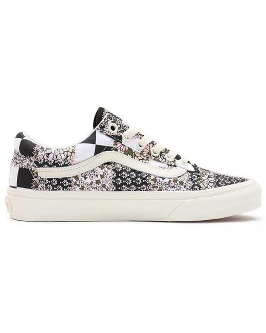 Vans White Old Skool 'Patchwork Floral' for men