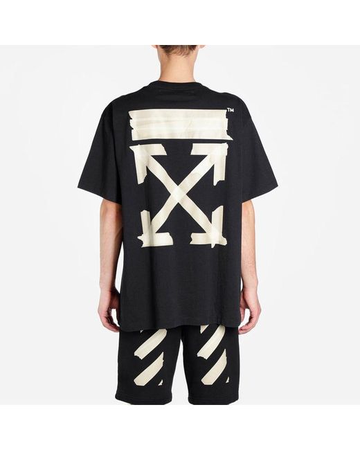 Off-White c/o Virgil Abloh Black Bronzing Arrow Printing