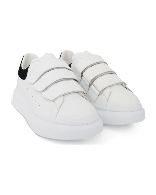 McQueen White (Wmns) Oversized Triple Strap Sneaker