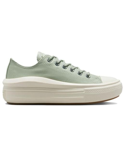 Converse White (Wmns) Chuck Taylor All Star Move Platform Low 'Summit Sage'