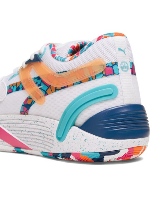 PUMA Blue Trc Blaze Court 'Venice Beach League' for men