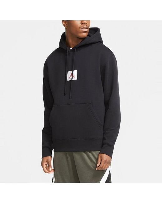 Nike Black Fleece Pullover Hooded Casual for men
