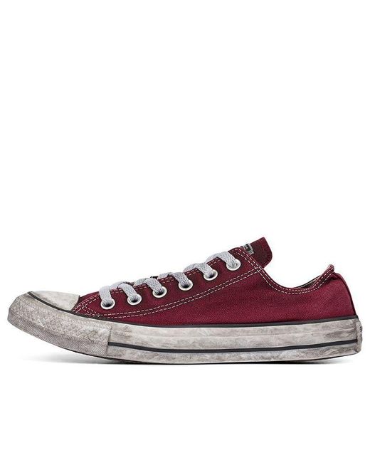 Converse Purple Chuck Taylor All Star Smoke Low Top for men