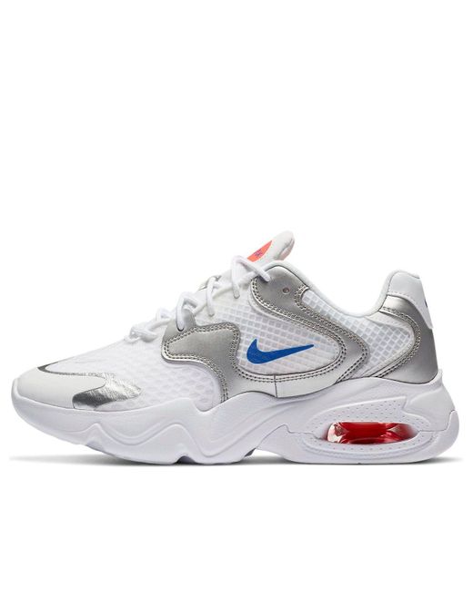 Nike White (Wmns) Air Max 2X Metallic'