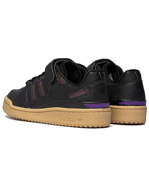 Adidas Black Originals X Sivasdescalzo Forum Low 'Cool Kids Club' for men