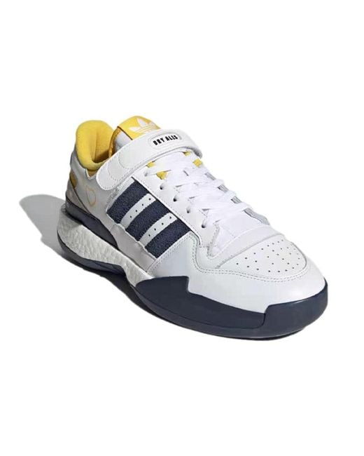 Adidas Blue Human Made X Forum Low 'Hazy' for men
