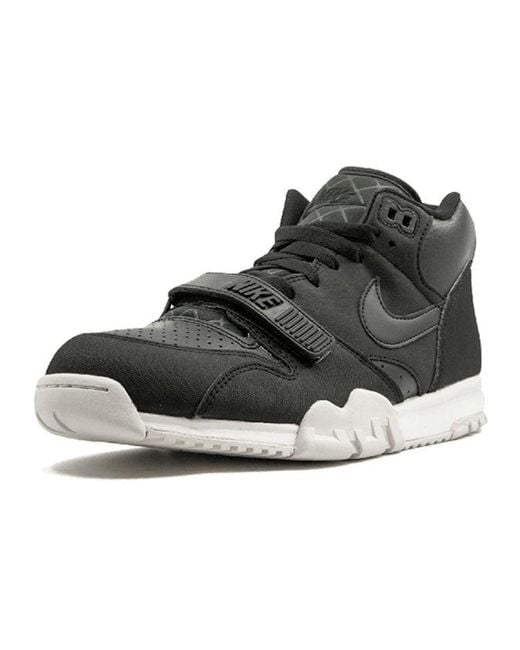 Nike Black Fragment Design X Air Trainer 1 Mid Sp for men