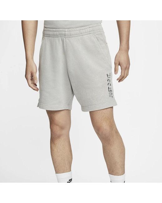 Nike Gray Sportswear Jdi Sports Shorts For Light for men