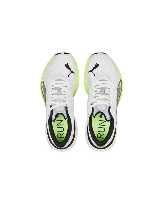 PUMA White (Wmns) Deviate Nitro 2 Fizzy Apple'