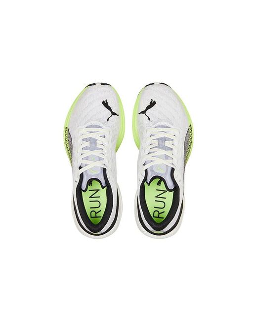 PUMA White (Wmns) Deviate Nitro 2 Fizzy Apple'