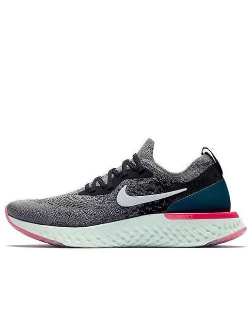 Nike Blue (Wmns) Epic React Flyknit 'Gunsmoke'