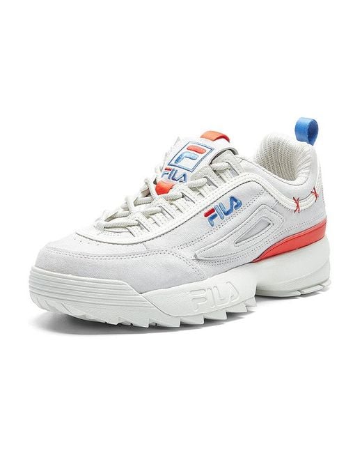 Fila White (Wmns) Fila Disruptor 2 Low-Cut Old Shoes