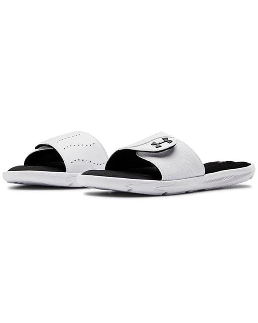 Under Armour White (Wmns) Ignite 9 Slide