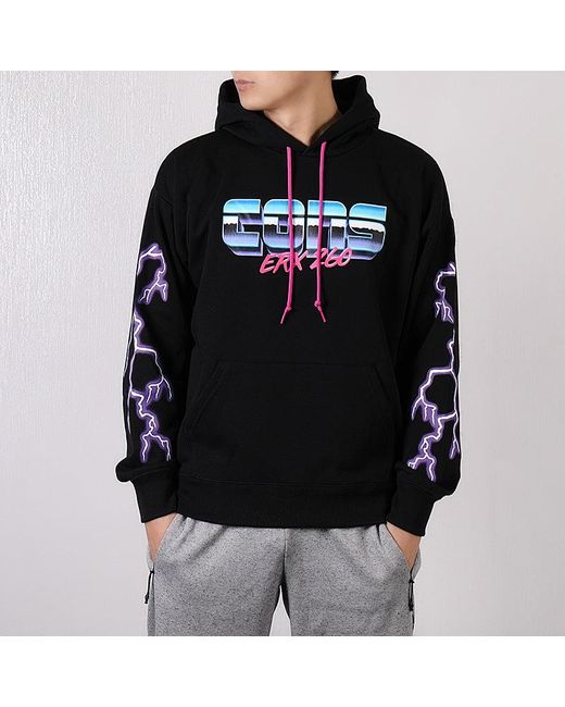 Converse Blue Flash Logo Printing Sports Fleece Lined for men