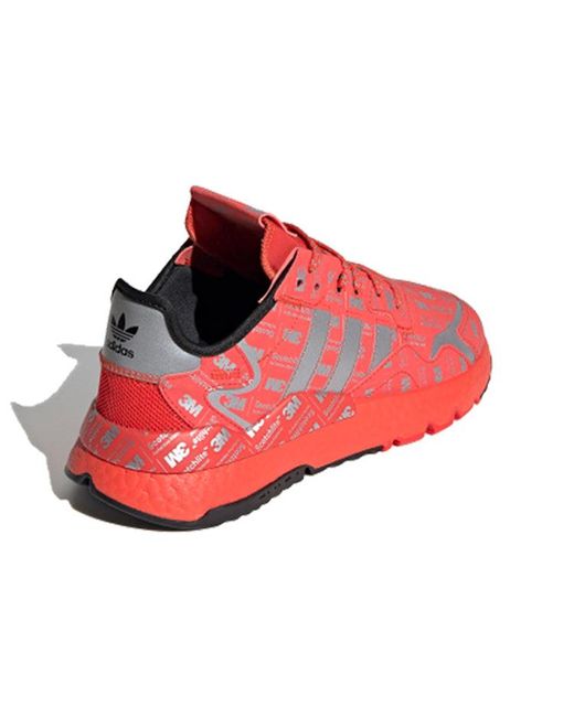 Adidas Red 3M X Nite Jogger '3M Logo Print for men