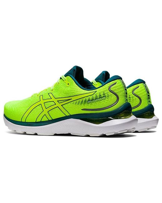 Asics Green Gel-Cumulus 24 'Safety Velvet Pine' for men