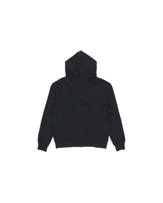 Nike Blue Woven Label Logo Sports Hooded Jacket Autumn for men
