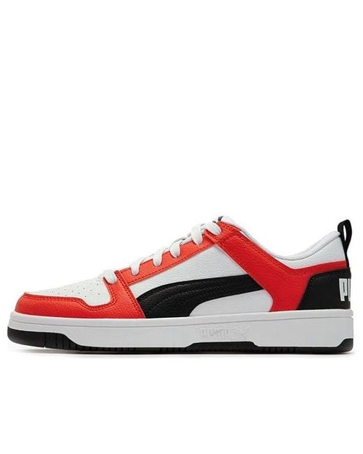 PUMA Red Rebound Layup Low Sl for men