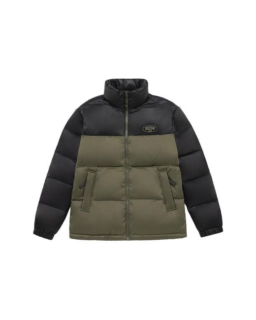 Mizuno Green Heritage Puffer Jacket for men