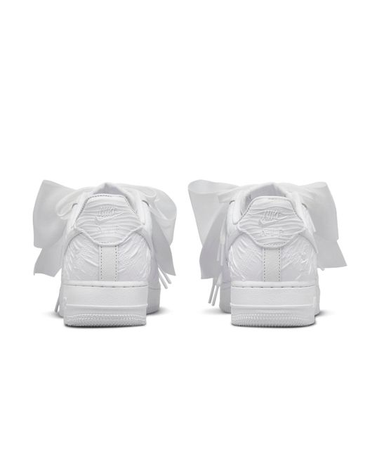 Nike White (Wmns) Air Force 1 '07 Lx Bow'
