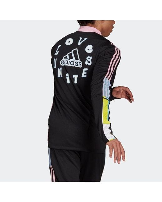 Adidas Blue Colorblock Soccer/Football Sports Jacket for men