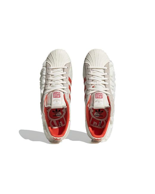 Adidas White Originals Superstar 80S X Han Meilin for men