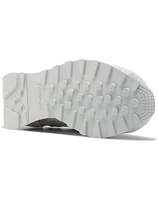 Reebok White Classic Leather Az Merlot' for men