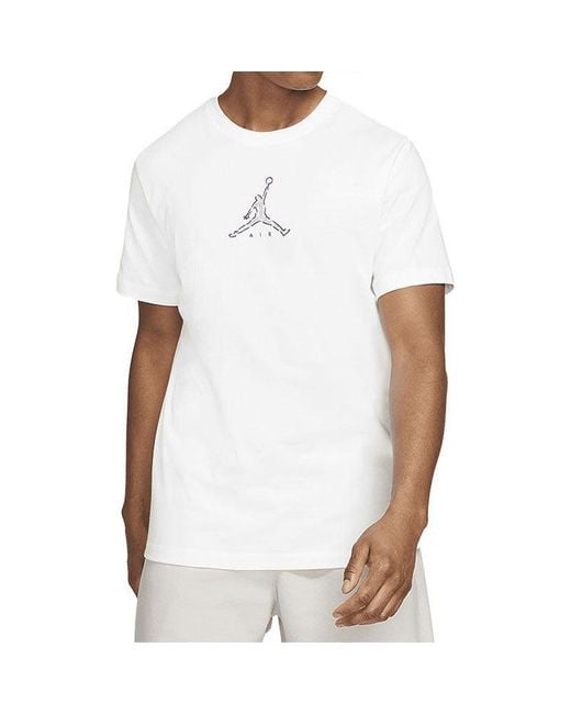 Nike White As J Brand 23 Swoosh Ss Crew for men
