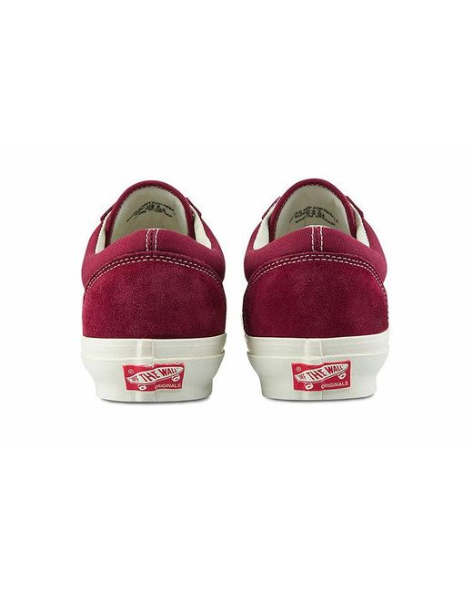 Vans Red Og Style 36 Lx 'Pomegranate' for men