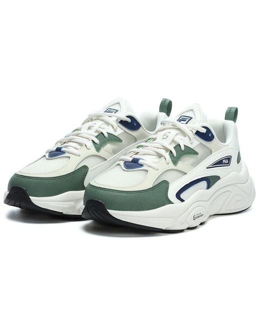 Fila White Mars 1 S Shoes 'Sea' for men