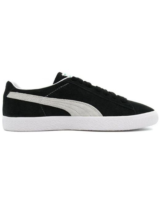 PUMA Black Suede Vintage for men
