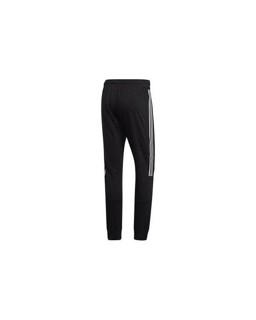 Adidas Black M Mh Bos Tp Sj Training Series Sports Pants for men