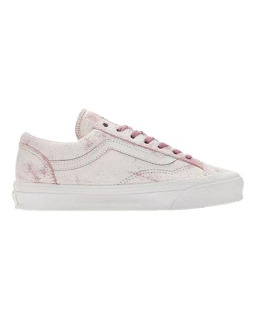 Vans White Og Style 36 Lx 'Distress'