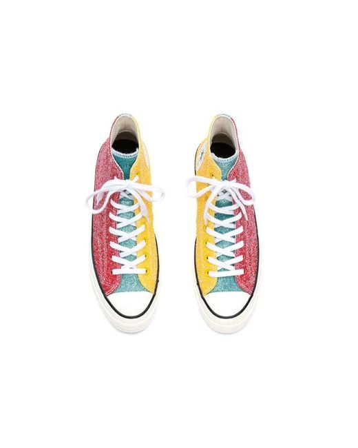 Converse Red Jw Anderson X Chuck 70 Hi 'Glitter Pack for men