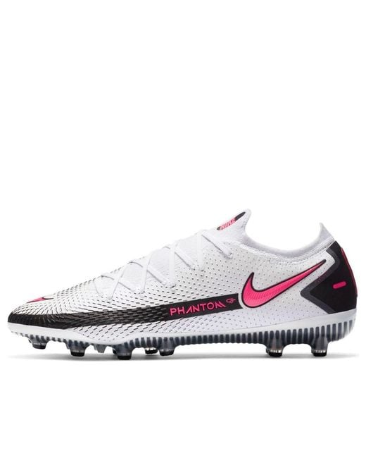Nike White Phantom Gt Elite Ag Pro Blast' for men