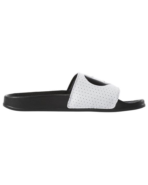 Reebok Black Classic Slide Soft Sole Cozy Flat Heel Sports Slippers