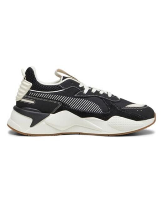PUMA Black Rs-x Suede Trainers for men