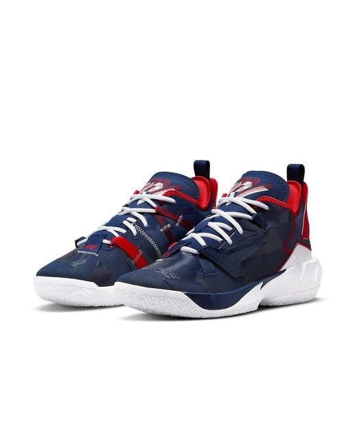 Nike Blue Why Not Zer0.4 'Washington Wizards' for men