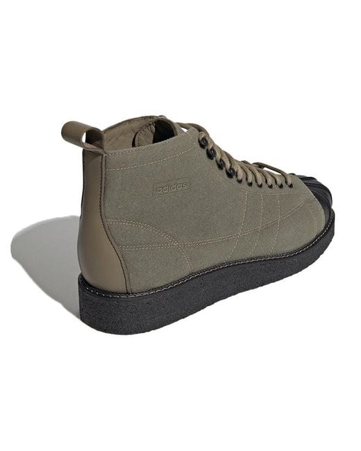 Adidas Black Originals Superstar Boot for men