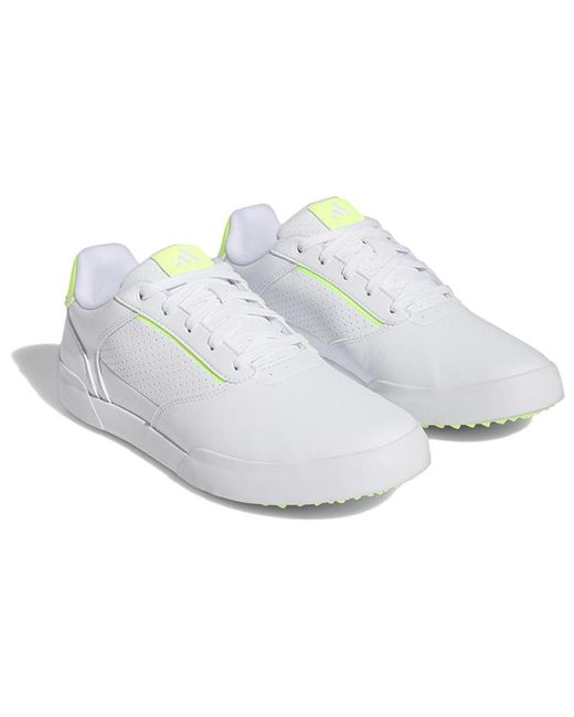 Adidas White Retrocross Spikeless Golf for men