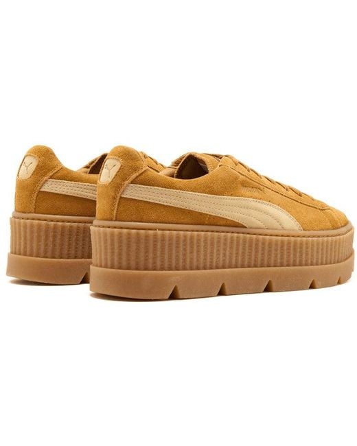 PUMA Brown (Wmns) Fenty X Cleated Creeper 'Golden'